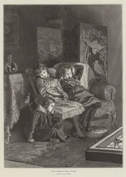 Dejado en casa para preocuparse y enfurruñarse