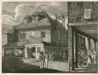 Mercado de Hungerford, cerca de York Buildings, The Strand, Londres