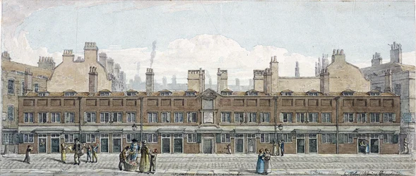 Calle Monkwell, Londres, 1818