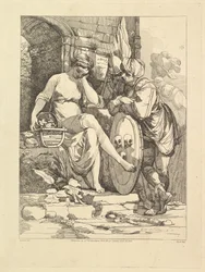 Bandidos en el mercado, 10 de junio de 1805