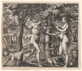 Adán y Eva, finales de 1500