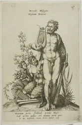 Hércules, placa 16 de Parnassus Biceps