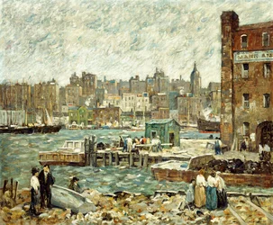 En el muelle