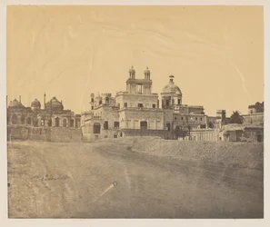 [Palacio tras el levantamiento de 1857]