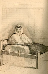 Ann Moore, la mujer ayunante de Tutbury, 1822.