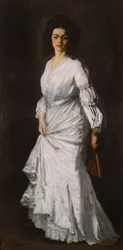 La mujer de blanco: Retrato de Eugenie Stein