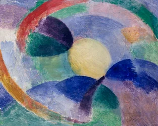 Formas circulares, Luna