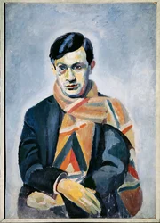 Tristan Tzara (óleo sobre lienzo)