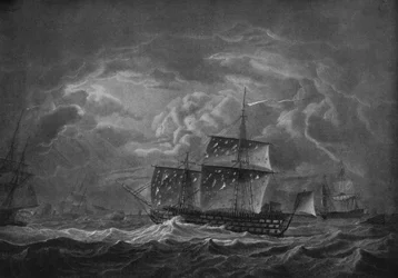 Después de la Batalla de Trafalgar, c1806