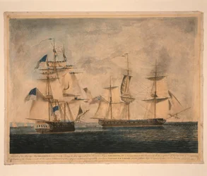 HMS Shannon captura USS Chesapeake, 1 de junio de 1813