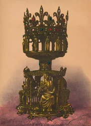Un santuario de plata dorada, 1893