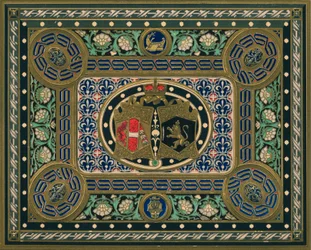 Una portada de álbum por Girardet de Viena, 1863