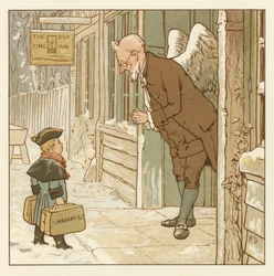 Representación del mes de enero