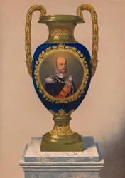 Jarrón de porcelana, 1863