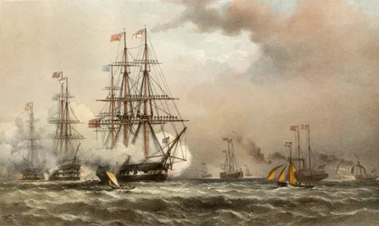 The Nore, 6 de marzo de 1863 (cromolito)