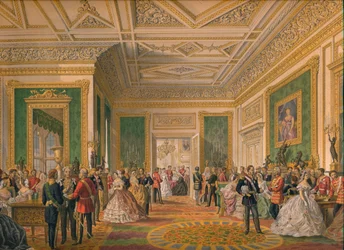 La firma del acta de atestación matrimonial, 1863