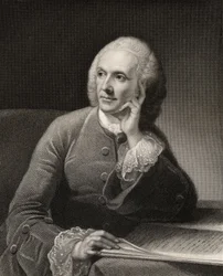 William Hunter, grabado por J. Thompson, de 
