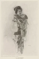 La Mousmee, ilustración de 