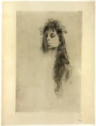 Cabeza de niña