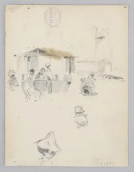 Escena de mercado