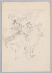 Hombres a caballo
