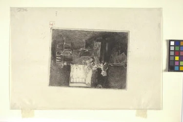 Lunes por la mañana, Holanda (tinta)