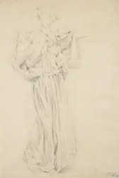Estudio para Moods to Music, 1893-95