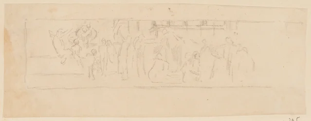 Estudio para una procesión, "Festival de la Vendimia," Mendelssohn Glee Club, Nueva York, NY