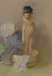 El baño, 1890