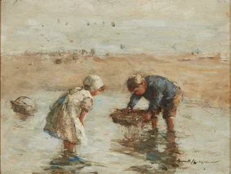 Jóvenes pescadores