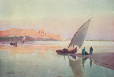 Kom Ombos, c1880
