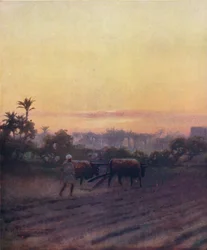 Trabajo tardío, c1880, 1904