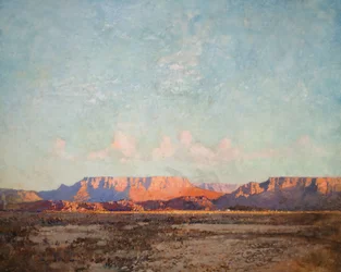 El Karoo, Cabo de Buena Esperanza al atardecer, 1924