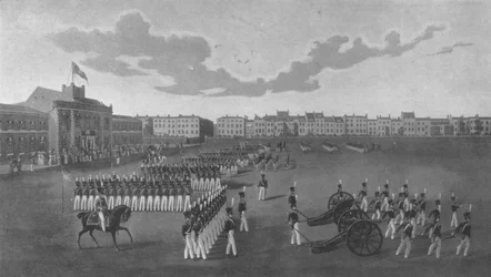 Revisión de la Hon. Compañía de Artillería, 1829 1909