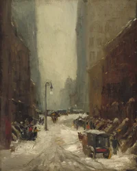 Nieve en Nueva York