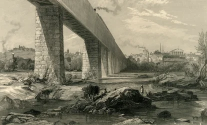 Richmond desde el James, 1872