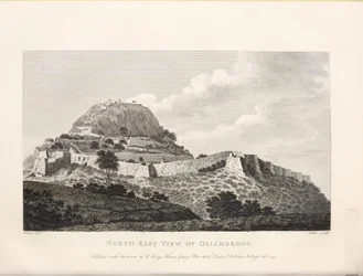 Ilustración del libro Select views in Mysore, the country of Tippoo Sultan de Home, Robert y publicado por Mr. Bowyer (1794)