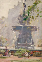 La Fuente, Jardines de Princes Street, Edimburgo
