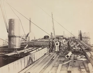 Deck Scene of the Great Eastern