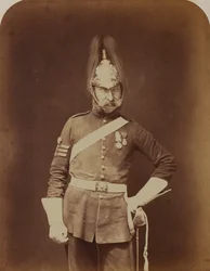 Sargento Mayor Stewart, 5º Dragones (Guardias de la Princesa Carlota de Gales)