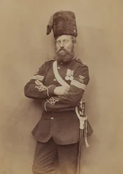 Sargento Glasgow, Artillería Real, 1856