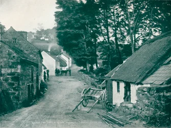 Glenoe: Un pueblo de Glynn en Antrim, c. 1903
