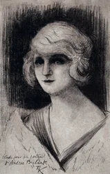 Retrato de Andree Brabant (dibujo)