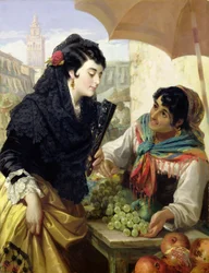 El vendedor de frutas español