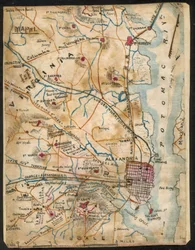 Mapa de Alexandria, Virginia LOC gvhs01.vhs00032