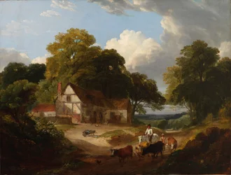 Escena de corral