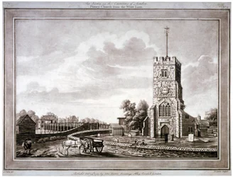 Iglesia de Santa María, Putney, Wandsworth, Londres, 1783