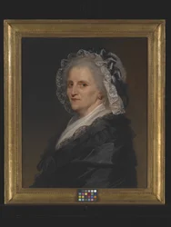 Retrato de una anciana (óleo sobre lienzo)