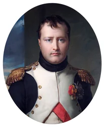 Retrato de Napoleón Bonaparte, siglo XIX