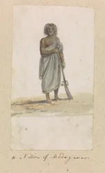 Un nativo de Madagascar